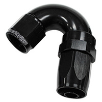 AF155-04BLK - 150 DEG HOSE END -04AN BLACK