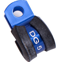 AF158-06 - CUSHIONED P CLAMPS -6AN 10PK