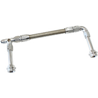 AF160-06-2S - HOLLEY DUAL INLET RAIL -6AN