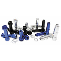 AF165-08-1BLK - -8AN FEMALE TO HOLLEY ULTRA HP