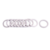 AF177-07 - ALLOY CRUSH WASHER -7AN 10PK