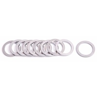 AF177-09 - ALLOY CRUSH WASHER 10PK