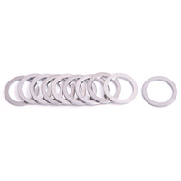 AF177-10 - ALLOY CRUSH WASHER -10AN 10PK