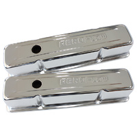 AF1821-5000 - STEEL VALVE COVERS, SBC TALL