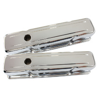 AF1821-5050 - STEEL VALVE COVERS, SBC TALL
