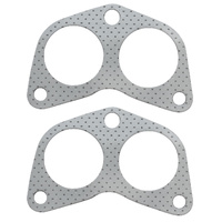 Aeroflow Perforated Steel Exhaust Gasket Set - Suit Subaru EJ 1.91" Round Port