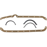 Aeroflow SBC Oil Pan Gasket Cork L/H