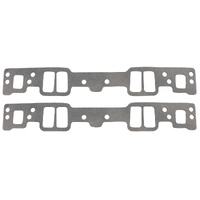 Aeroflow Small Block Chev Vortec Graphite Intake Gaskets - 1.08" x 2.11" Port