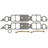 Aeroflow Big Block Chev 454 Composite Intake Gaskets - 1.82" x 2.54" Port, .060" Thick