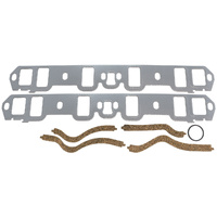 Aeroflow Graphite Intake Manifold Gasket Set - Suit Small Block Ford Windsor 1.10" x 1.95" Port