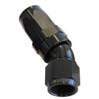 AF197-04BLK - 30 DEG HOSE END -04AN BLACK