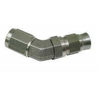 AF202-06S - STEEL 45 DEG HOSE END -6AN