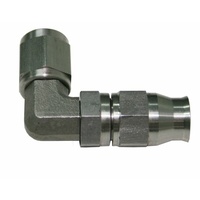 AF203-06S - STEEL 90 DEG HOSE END -6AN