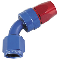 AF208-08D - ALLOY 60 DEG HOSE END -8AN