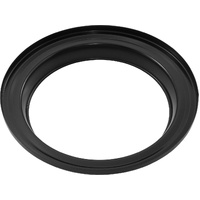 Aeroflow Air Cleaner Base Only - Suit 7" Diameter Air Filter, Black Steel, Flat Base Suit 5-1/8" Carburettor Neck