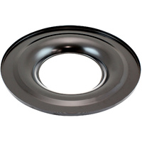 Aeroflow Air Cleaner Base Only - Suit 11" Diameter Air Filter, Black Steel, Flat Base Suit 5-1/8" Carburettor Neck