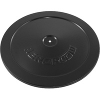 Aeroflow Air cleaner Top Plate Only - Suit 11" O.D Filter, Steel Black
