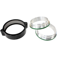 AF25-2500BLK - 2.5" BILLET INTERCOOLER CLAMPS