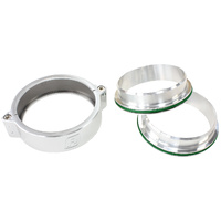 Aeroflow 2-3/4" 70mm Billet Intercooler Clamp with Stainless Steel Weld Flanges