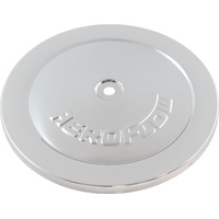 Aeroflow Air cleaner Top Plate Only - Suit 6-3/8" O.D Filter, Steel Chrome
