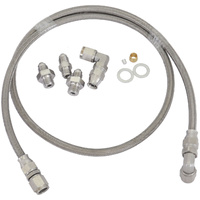Aeroflow Universal -4AN Turbo Oil Feed Line Kit Metric Fittings 1M AF30-1010