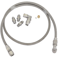 Aeroflow Universal -4AN Turbo Oil Feed Line Kit NPT/BSP Fittings 1M AF30-1011