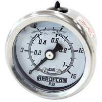 AF30-2202 - 1-1/2" 0-15 PSI LIQ FILL GAUGE