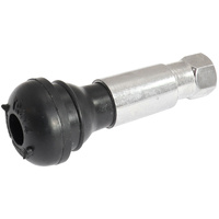Aeroflow Rubber Pull-Thru Valve Stem Chrome Single 7/16" Hole AF3060-0009