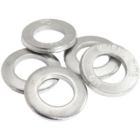 Aeroflow Large Wheel Nut Washers Chrome 5 Pack 1.250" OD AF3060-0021