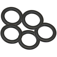 Aeroflow Standard Wheel Nut Washers Black 5 Pack 1.060" OD AF3070-0020