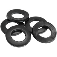 Aeroflow Large Wheel Nut Washers Black 5 Pack 1.250" OD AF3070-0021