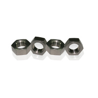 AF325-03 - STAINLESS -3AN BULKHEAD NUT