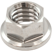 Aeroflow 5/16" Titanium Hex Nut Natural Finish Sold Single