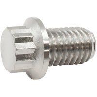 Aeroflow 1/2-13 3/4 UHL Titanium Bolt 12 Point Head Natural Finish Single