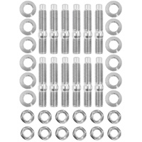 Aeroflow Ttianium 6 Point Hex Header Stud Kit - Nissan RB26 Engine