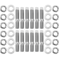 Aeroflow Ttianium 6 Point Hex Header Stud Kit - Toyota 2JZ Engine