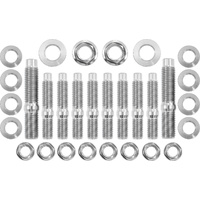 Aeroflow Ttianium 6 Point Hex Header Stud Kit - Mitsubishi Evo with 4G63 Engine