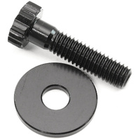 Aeroflow Small & Big Block Ford (1969-On) Camshaft Bolt Kit - Black Finish - 12 Point Head, 8740 Material