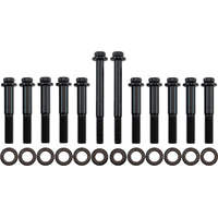 Aeroflow Ford 351 Cleveland Intake Bolts 12 Point Head Pack of 12 Black