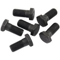 Aeroflow Flywheel Bolts 7/16-20" x 1" UHL Hex 6 Pack Chev Ford Holden AF37-1300