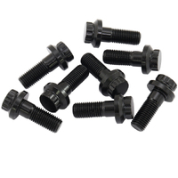 Aeroflow Toyota 4AGE  1JZ  2JZ & Mazda & Ford Barra Flywheel Bolts  8740 Material  Pack of 8