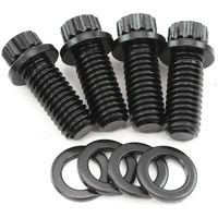 Aeroflow Small Block Ford Windsor 289-302-351 Engine Mount Bolt Kit - 8740 Material, Pack of 4