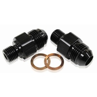 AF375-08BLK - TH400 TRANS FITTING -8 x 1/4