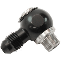 Aeroflow NPT to AN Banjo - Stainless Steel 1/8" NPT to -4AN Aluminium Banjo