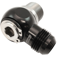 Aeroflow NPT to AN Banjo - Stainless Steel 1/2" NPT to -10AN Aluminium Banjo