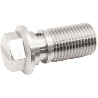 Aeroflow Stainless Steel Banjo Bolt 9/16-18" - 30mm Under Head Length