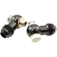 Aeroflow 1/8" NPSM Stainless Steel Bolt and Aluminium Banjo to -8AN - Suit Ford C4 Transmission Cooler Fittings