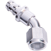 AF402-06S - 45 DEG PUSH LOCK END -6AN