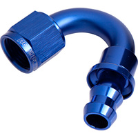AF405-08 - 150 DEG PUSH LOCK END -8AN