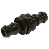AF410-10-08BLK - -8 to -10 PUSHLOCK BARB JOINER